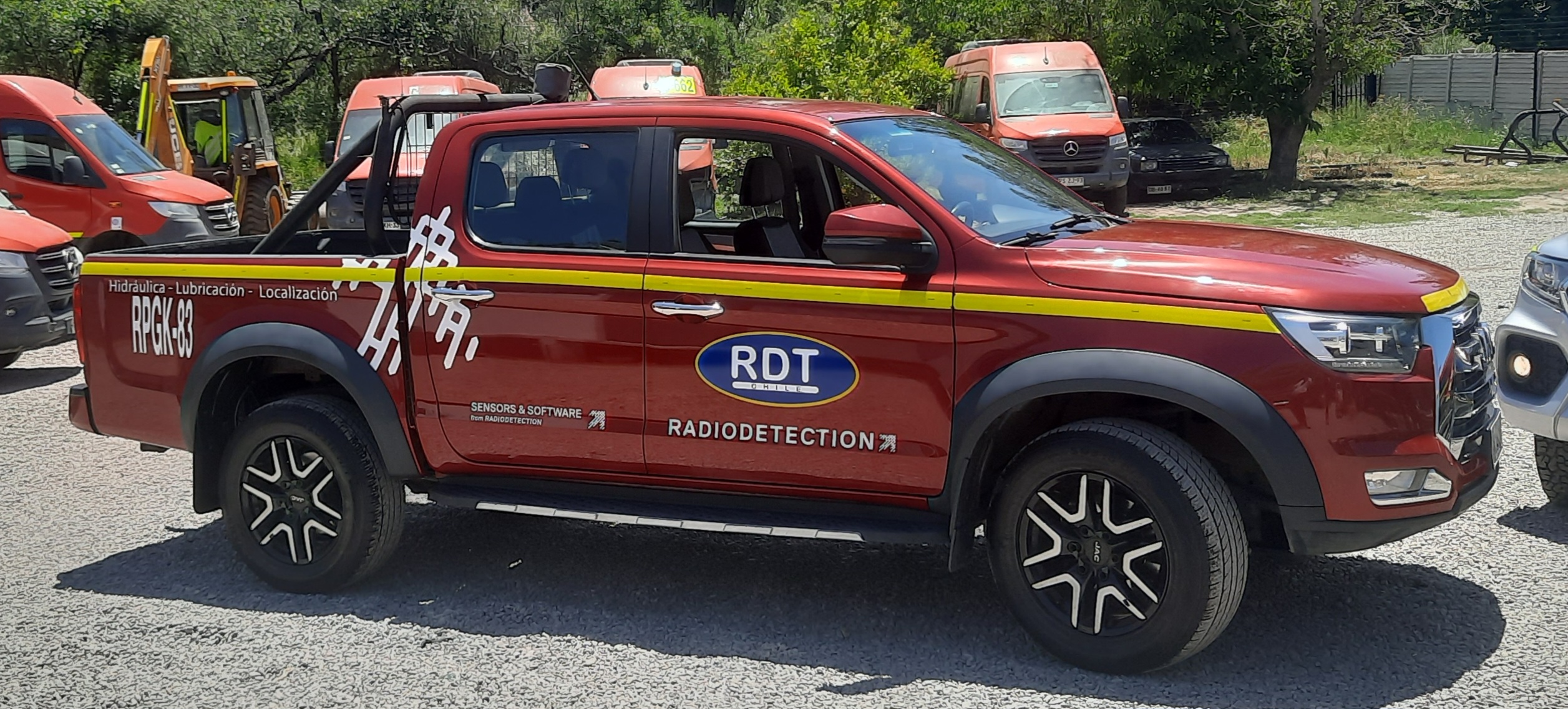 Gráfica vehicular camioneta